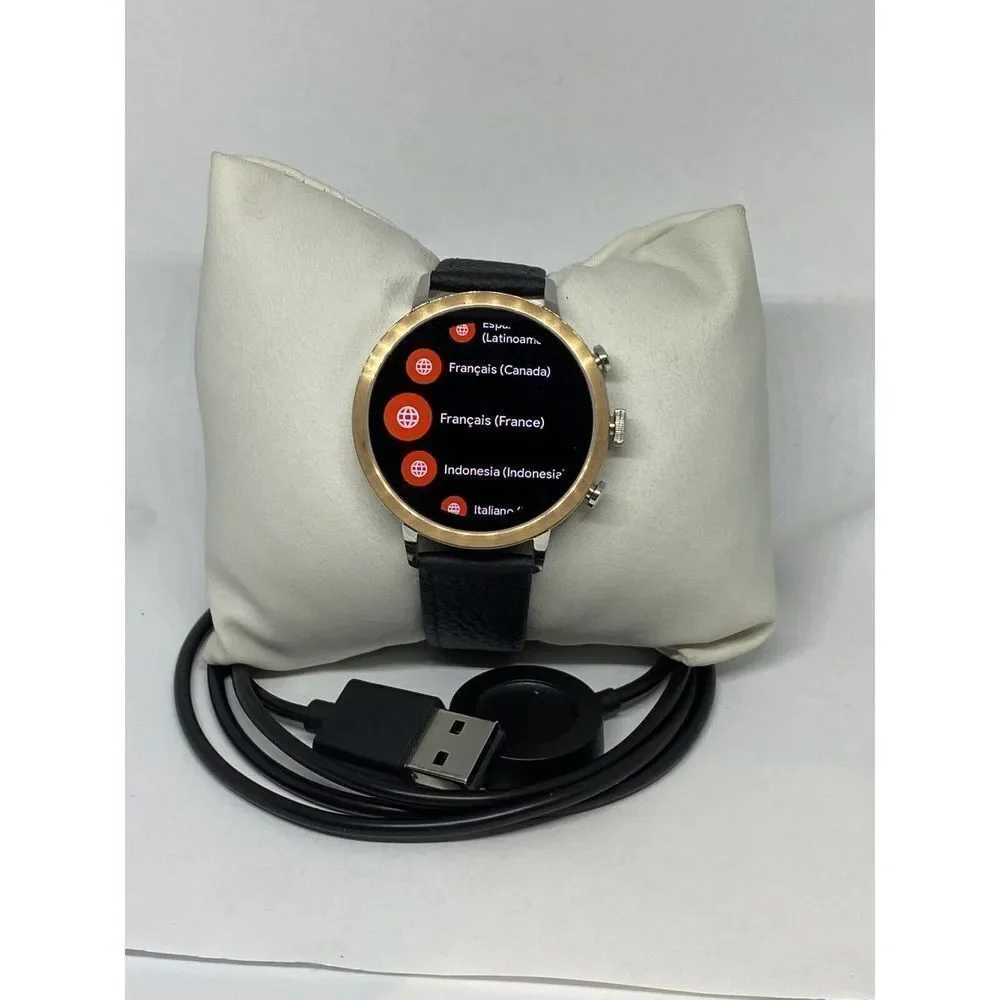 Fossil Gen 4 Authentic Digital Dial Smart Watch Custom Band FTW6016 DC179
